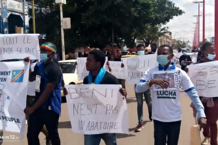Lubumbashi: “Beni n’est pas un laboratoire” slogan des mouvements citoyens descendus sur la rue