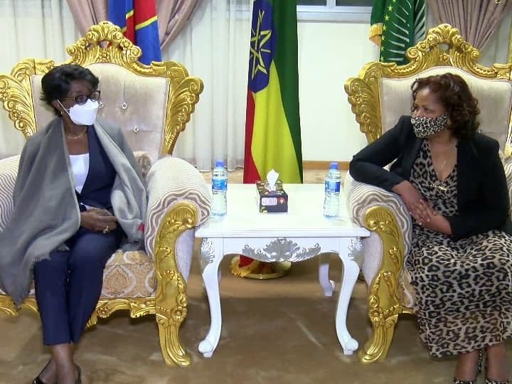 Union Africaine  : Marie Tumba Nzeza à Addis-Abeba pour la cérémonie d’installation de Félix Tshisekedi