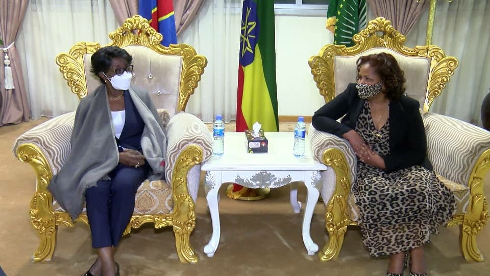 Union Africaine  : Marie Tumba Nzeza à Addis-Abeba pour la cérémonie d’installation de Félix Tshisekedi