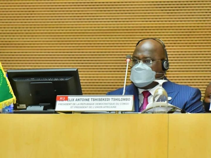 UA: Félix Tshisekedi place son mandat sous le thème : « Une Union Africaine au service des peuples »