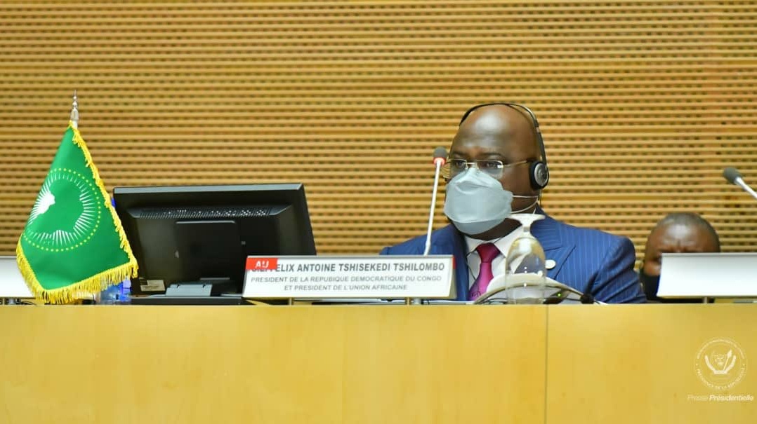 UA: Félix Tshisekedi place son mandat sous le thème : « Une Union Africaine au service des peuples »