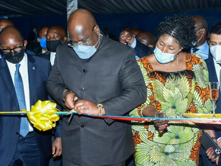Lualaba: Arrivée du chef de l’État à Kolwezi, Félix Tshisekedi  inaugure le pavillon présidentiel et le nouveau bâtiment de la BCC