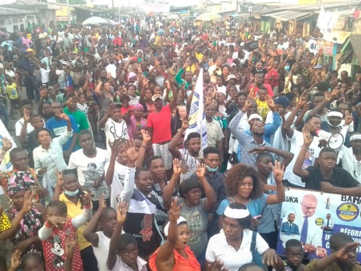 Kinshasa: Marche de Lamuka, forte tension dans la commune Masina à Tshangu