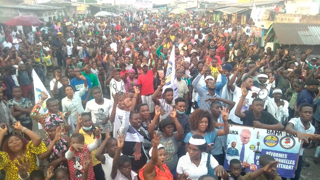 Kinshasa: Marche de Lamuka, forte tension dans la commune Masina à Tshangu