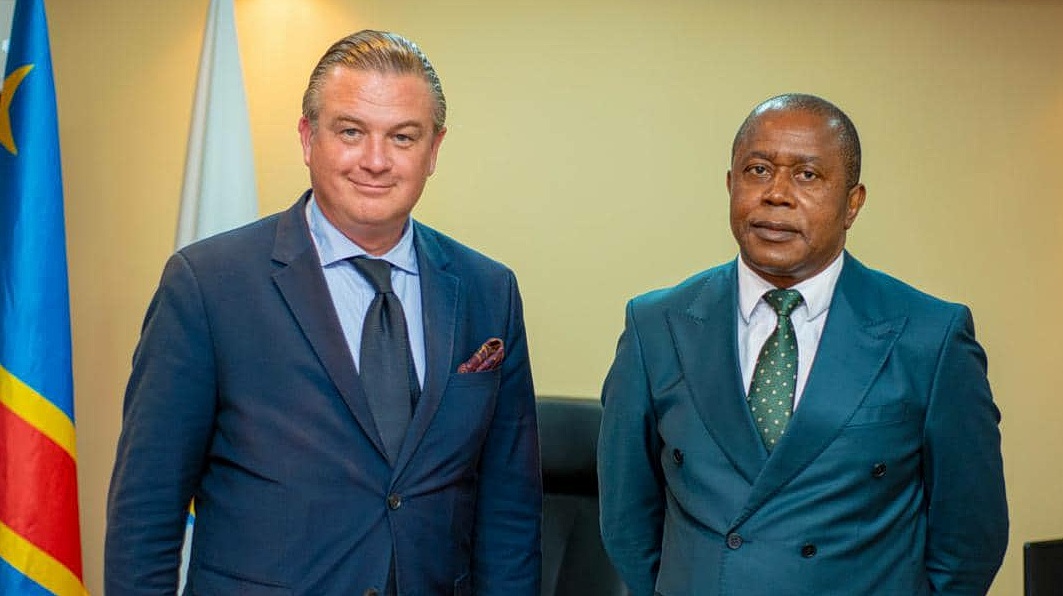 Kinshasa : Tête-à-tête entre Denis Kadima et l’ambassadeur du Royaume de Suède