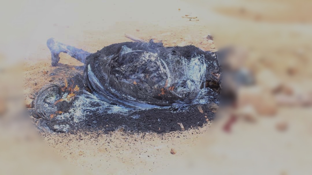 Likasi:  Un présumé voleur de motos brûlé vif