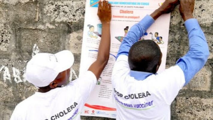 Haut-Katanga : Les cas de choléra augmentent de plus en plus
