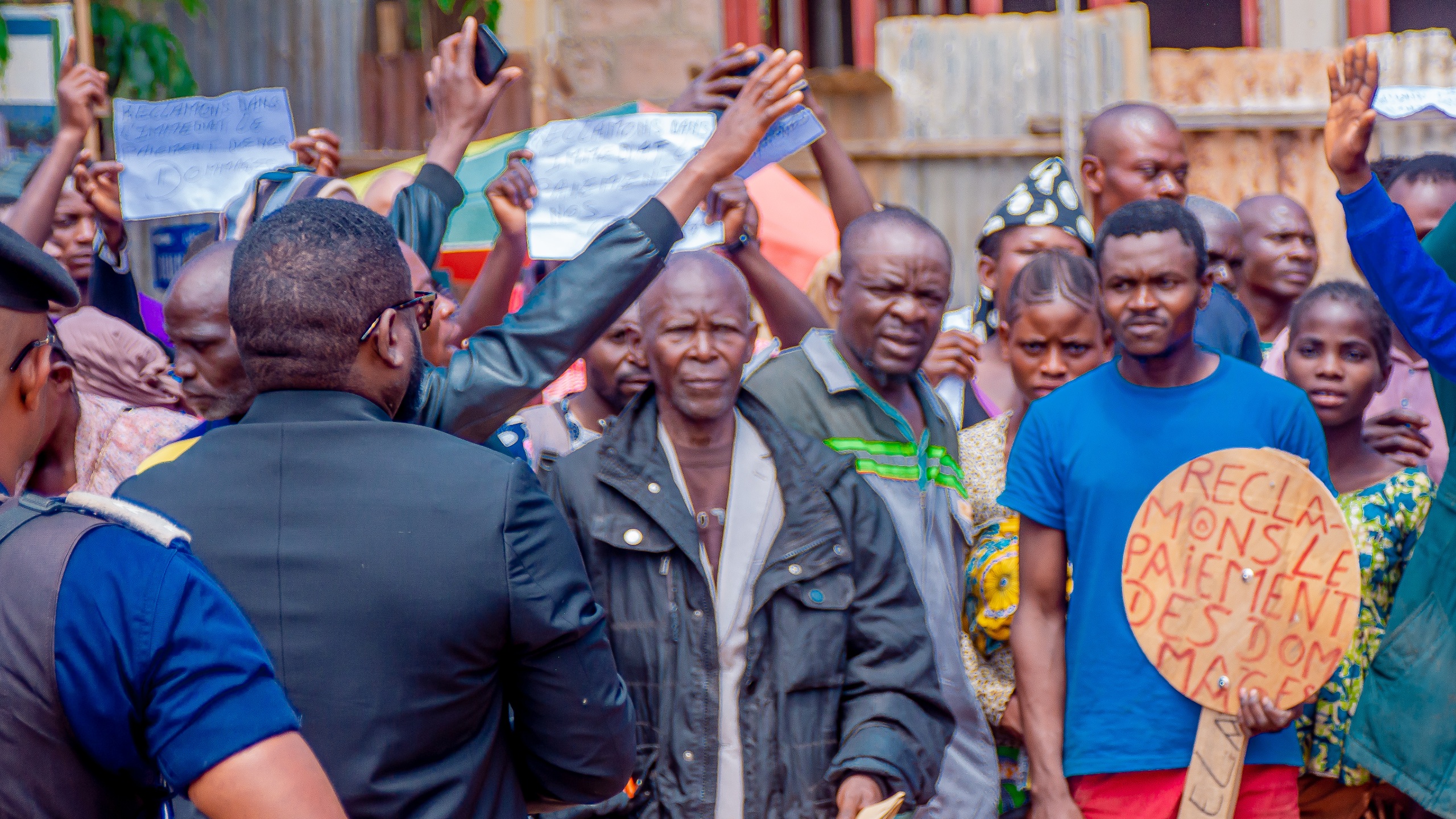 Fungurume : Les habitants de Ndela et Nguza manifestent contre la pollution de leurs cultures