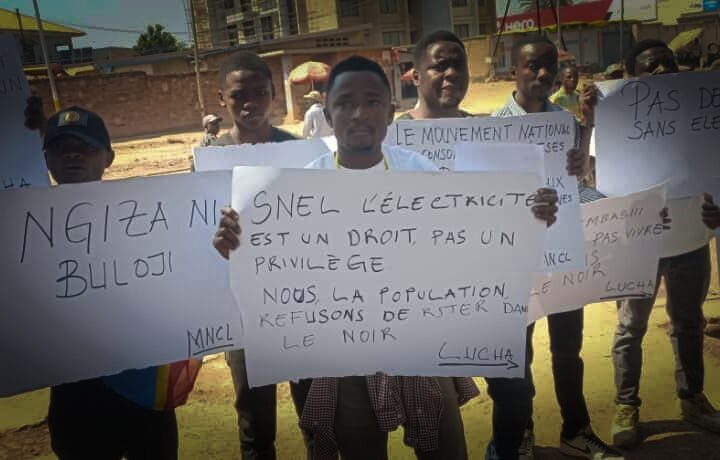 Lubumbashi : Face à LUCHA, la SNEL reconnaît les coupures intempestives du courant