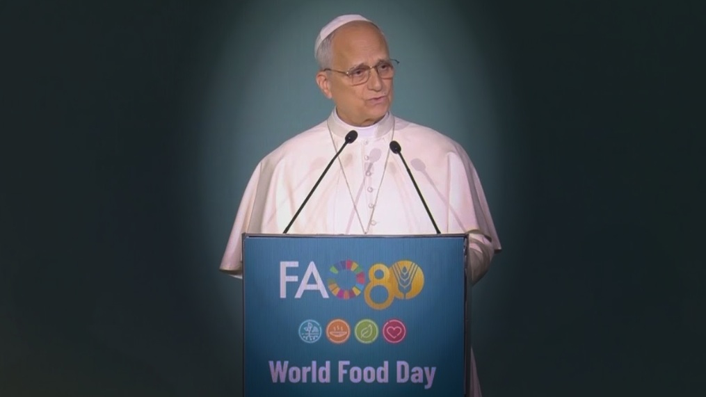 Monde: Au siège de la FAO, le pape Léon XIV dénonce l’utilisation de la famine comme arme de guerre