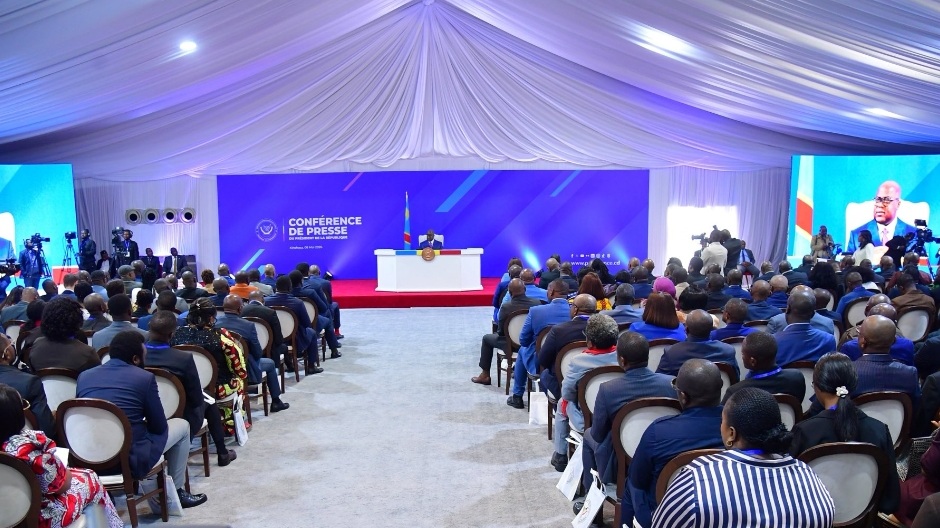 RDC : Constitution, troisième mandat, élections… les vérités de Félix Tshisekedi face à la presse congolaise