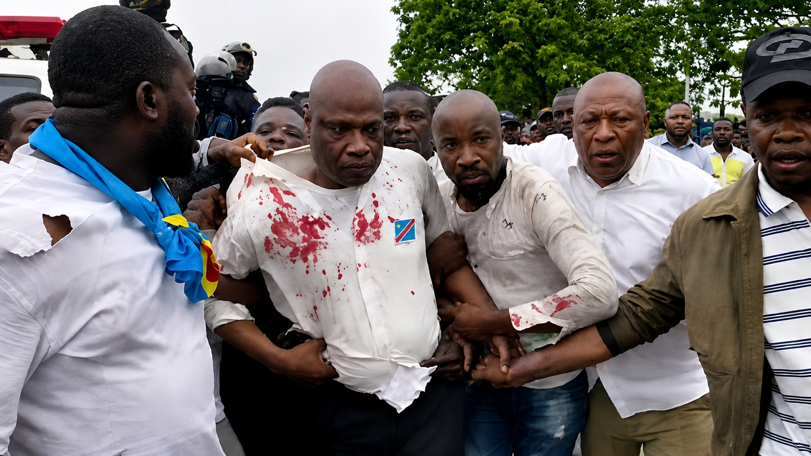 Kinshasa : Le sit-in contre la révision constitutionnelle vire au bain de sang, plusieurs leaders de l’opposition blessés