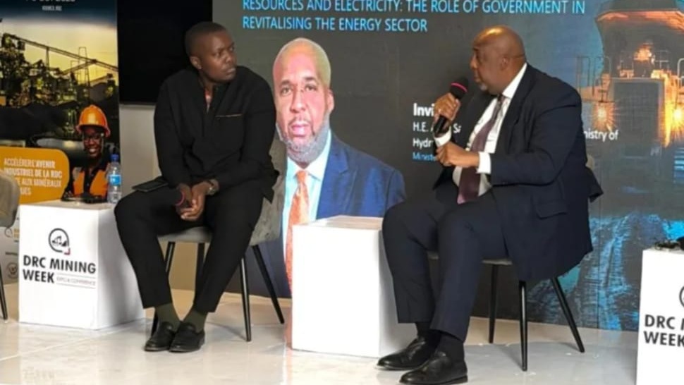 DRC Mining Week : Aimé Molendo Sakombi dévoile la stratégie énergétique pour soutenir l’industrie minière en RDC