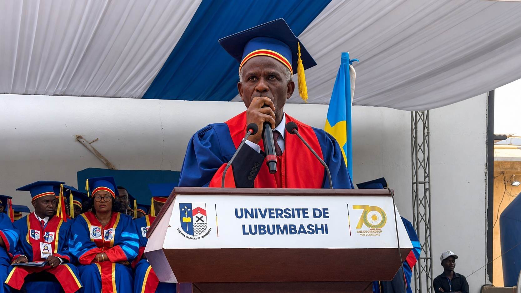 UNILU : La collation des grades académiques fixée au 31 juillet 2026, annonce le Recteur Gilbert Kishiba Fitula
