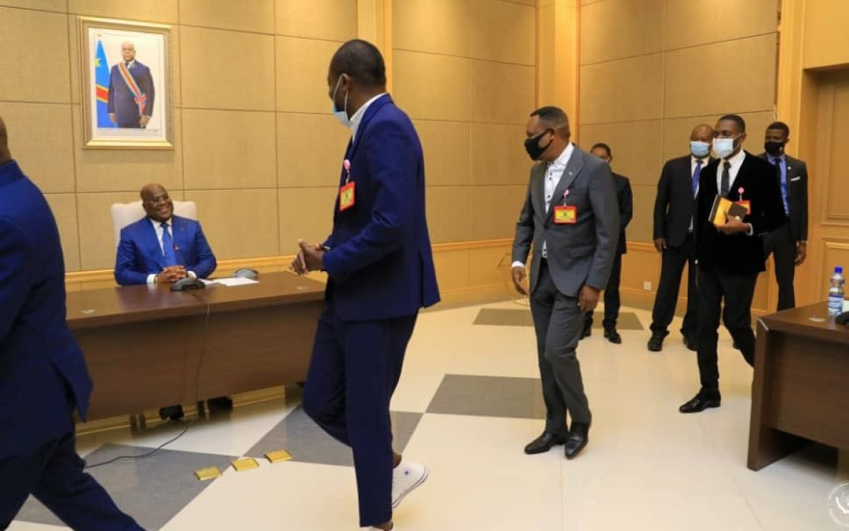 RDC : Consultations nationales, les artistes et acteurs culturels chez le Chef de l’État